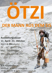 Plakat Sonderausstellung Ötzi