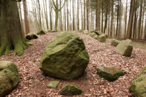 Megalithgrab aus Findlingen bei Lütjenburg